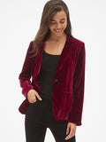 Velvet Blazer