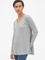 Long Sleeve V-Neck Thermal Top