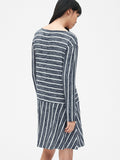 Softspun Stripe Flounce T-Shirt Dress