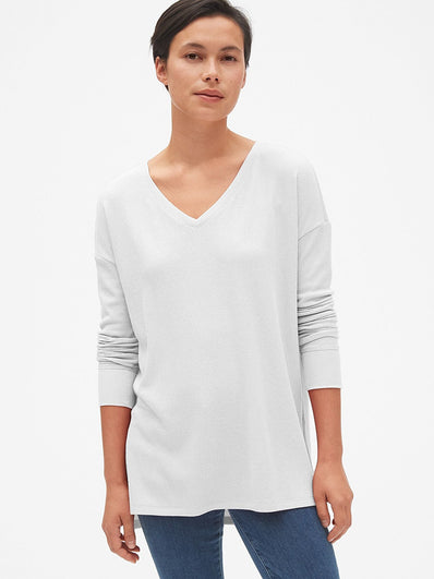 Long Sleeve V-Neck Thermal Top