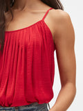 Drapey Pintuck Swing Cami