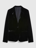 Velvet Blazer
